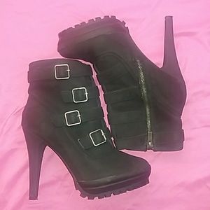 Sexy Black Combat Boot(ies)